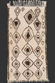 TM 1934, pile rug from the Azilal region, central High Atlas, Morocco, ca. 1990, ca. 150 x 80 cm (5' x 2' 8''), high resolution image + price on request
	
								